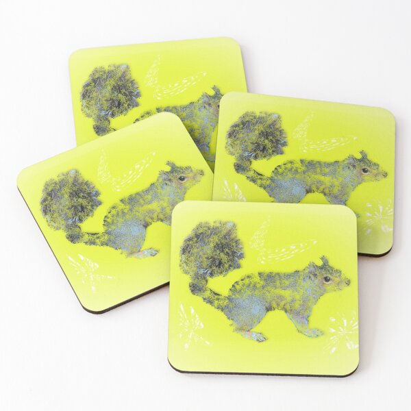 Item preview, Fluffy tail, grey squirrel designed and sold by Happyoninside.