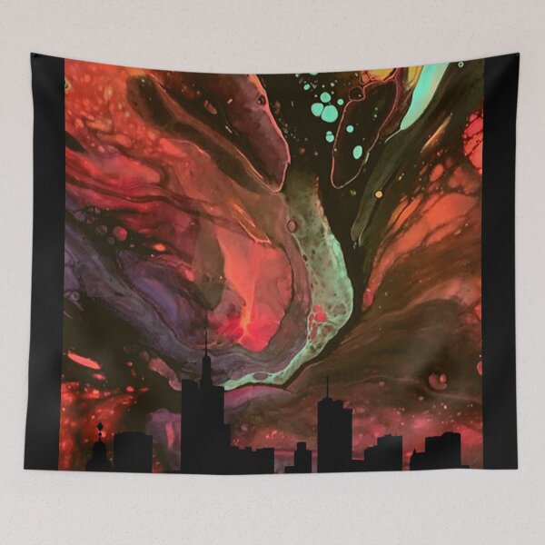 Item preview, Turmoil City designed and sold by AbrorschachArt.