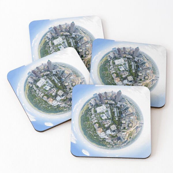 Item preview, Tiny Planet effect in Midtown Atlanta  designed and sold by rodgimenez.
