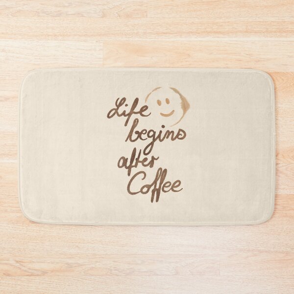 Item preview, Life begins after Coffee designed and sold by Olooriel.