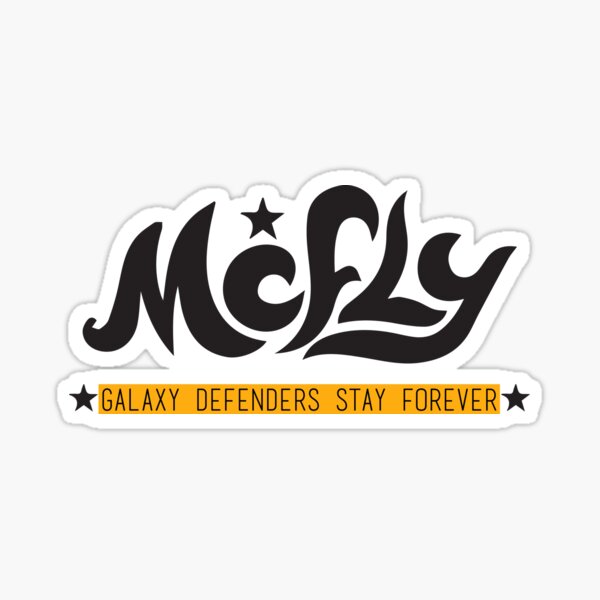 galaxy defenders stay forever Sticker