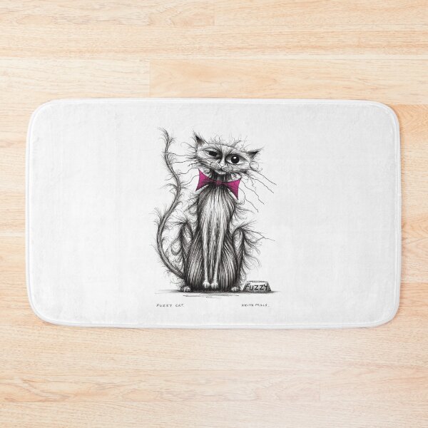 Item preview, Fuzzy cat designed and sold by Keith Mills.