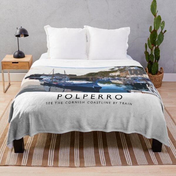 Item preview, Polperro (Railway Poster) designed and sold by andrewroland.