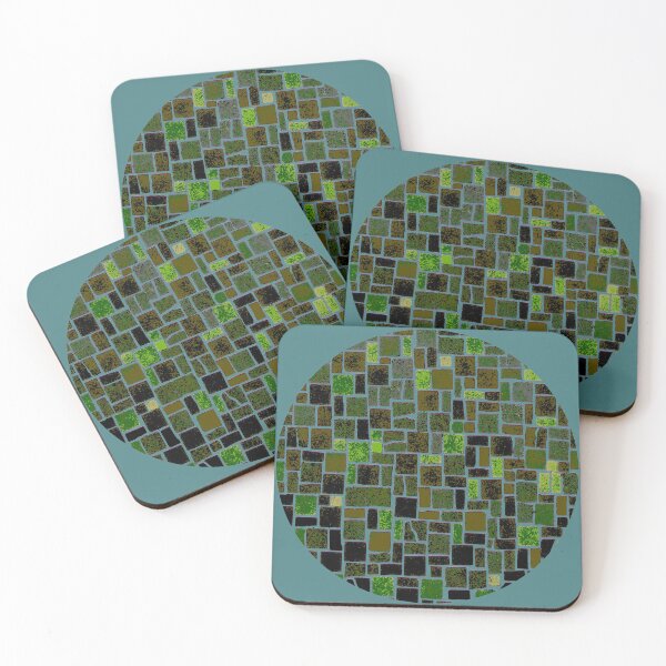 Item preview, The Emerald Tiles designed and sold by HeadacheMachine.