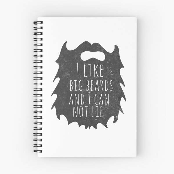 Item preview, Me gustan las barbas grandes y no puedo mentir, cita divertida de barba designed and sold by FreckledBliss.
