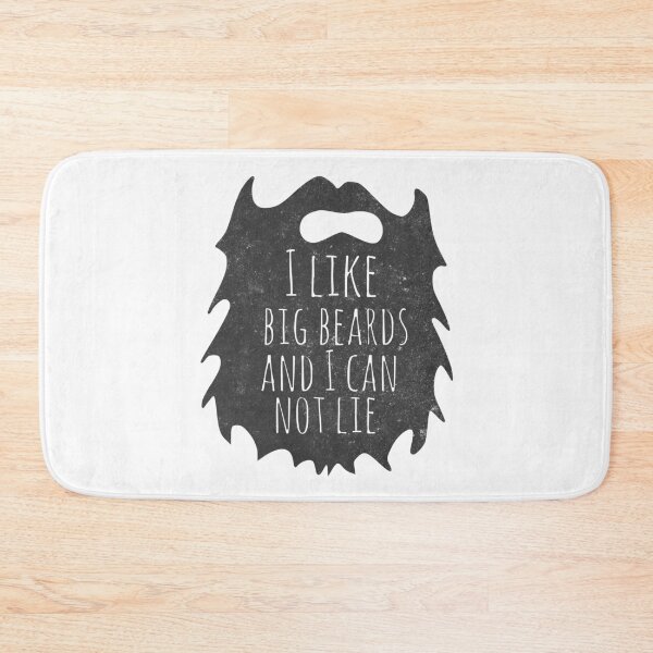 Item preview, I like big beards and I cannot lie, funny beard quote  designed and sold by FreckledBliss.