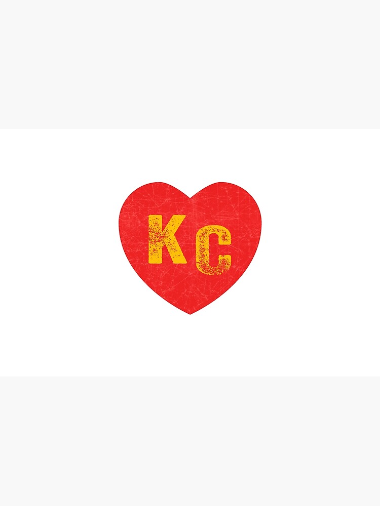 KC Heart Kansas City Hearts I love Kc heart monogram KC Face mask Kansas City facemask by kcfanshop
