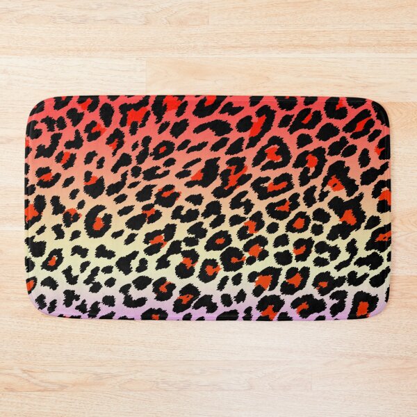 Item preview, Red Creme and Purple Cheetah Print designed and sold by HomeLivingCo.