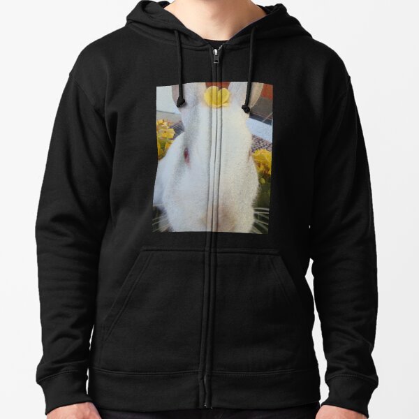 Cutest bunny Zipped Hoodie