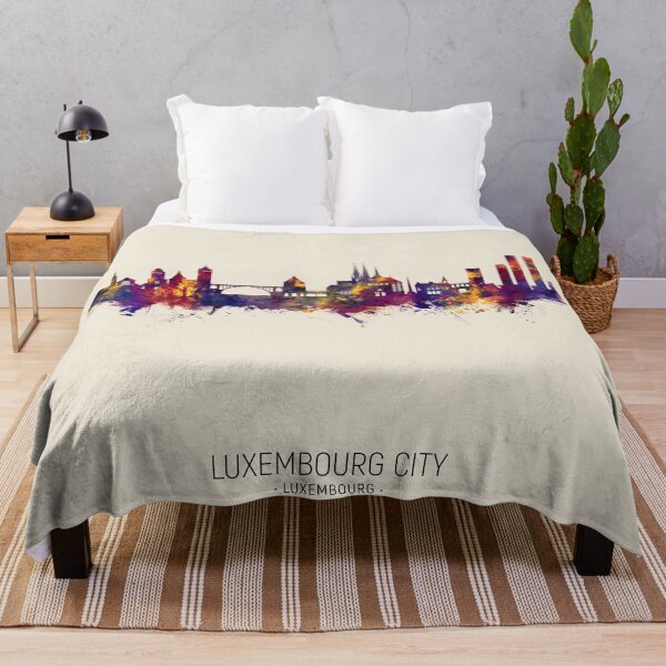 Item preview, Luxembourg City Skyline designed and sold by ArtPrints.