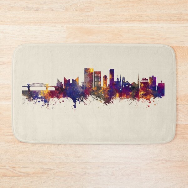 Item preview, Chattanooga Tennessee Skyline designed and sold by ArtPrints.