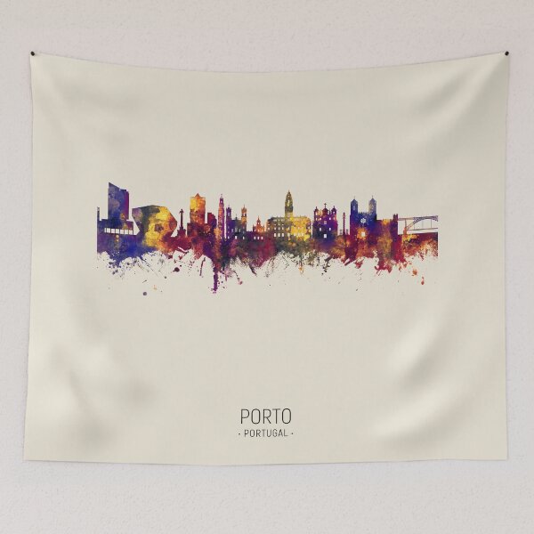 Item preview, Porto Portugal Skyline designed and sold by ArtPrints.