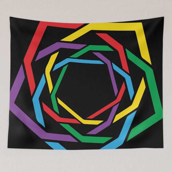 Item preview, Discordian Pentagon Mandala designed and sold by Horneland Kulturproduksjon.