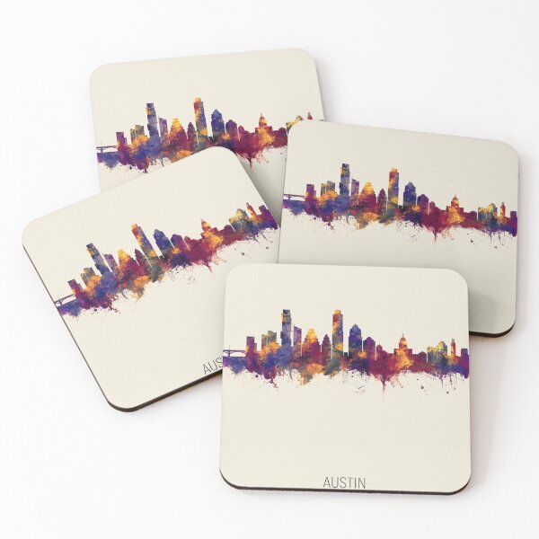 Item preview, Austin Texas Skyline designed and sold by ArtPrints.