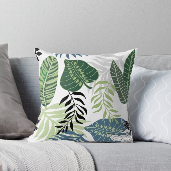 Item preview, Trendy tropical print with palm leaves. designed and sold by SvetlanaK.