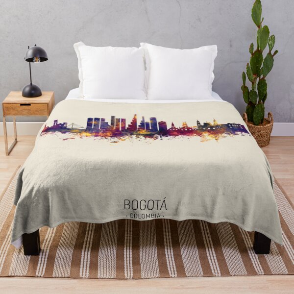 Item preview, Bogotá Colombia Skyline designed and sold by ArtPrints.