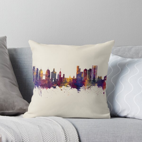 Aperçu de l'œuvre Oakland California Skyline créée et vendue par ArtPrints.