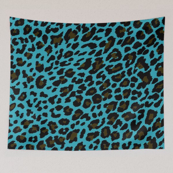Item preview, Sapphire Cheetah Print designed and sold by HomeLivingCo.