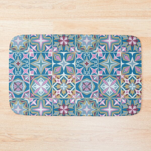 Item preview, Portuguese tile colorful ethnic background designed and sold by ksanask.