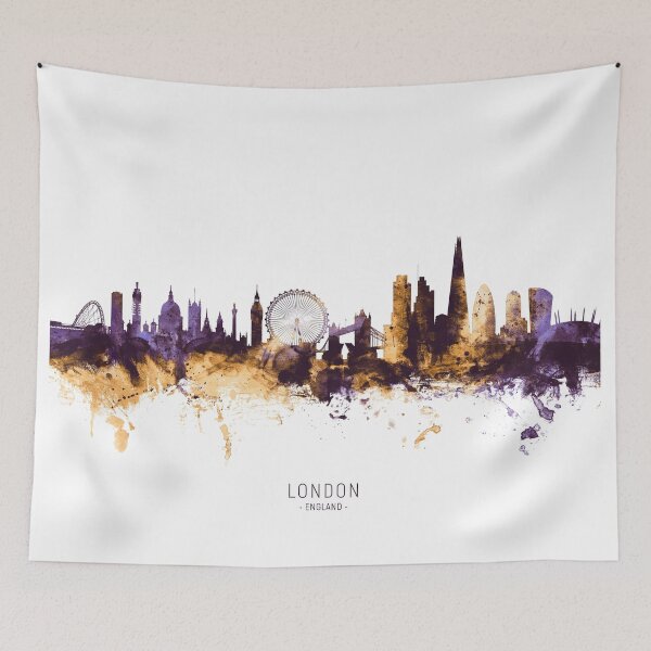 Item preview, London England Skyline designed and sold by ArtPrints.
