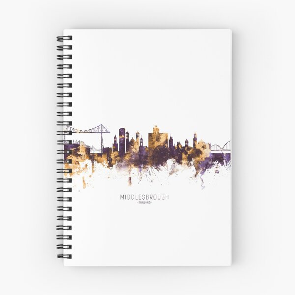 Item preview, Middlesbrough England Skyline designed and sold by ArtPrints.