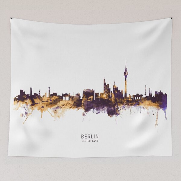 Item preview, Berlin Germany Skyline designed and sold by ArtPrints.