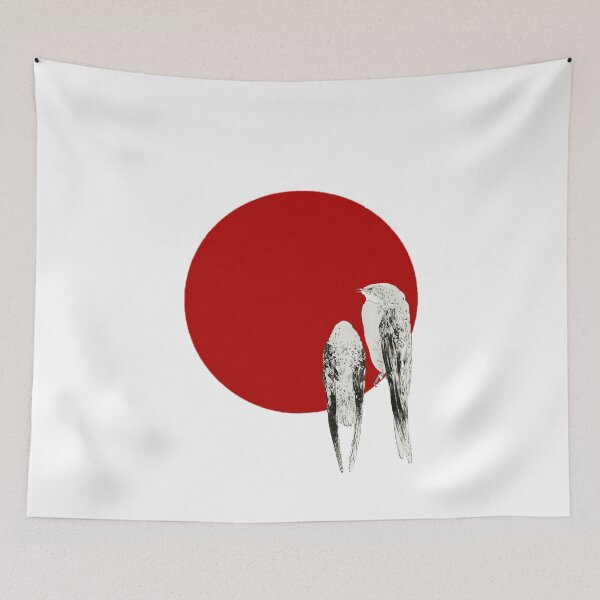 Item preview, Japanese Flag - House Martins designed and sold by weavernap.