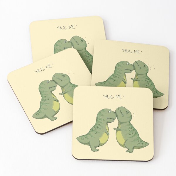 Item preview, "Hug me" T-Rex's designed and sold by Etchedclothing.