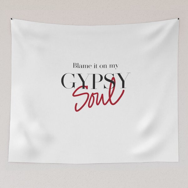 Item preview, Blame It on My Gypsy Soul designed and sold by laurendoodles5.