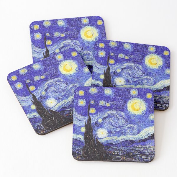 Item preview, A Starry Night Van Gogh Mountain Inspiration designed and sold by Angelinas.