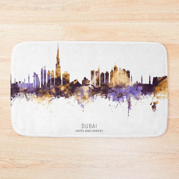Aperçu de l'œuvre Dubai Skyline créée et vendue par ArtPrints.