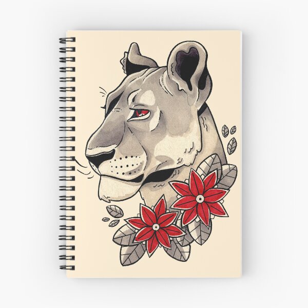 Item preview, Lioness designed and sold by KR Tattoos.