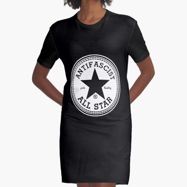 greta thunberg antifascist Graphic T-Shirt Dress