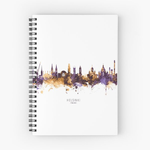 Item preview, Helsinki Finland Skyline designed and sold by ArtPrints.