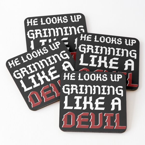 Item preview, He Looks Up Grinning Like A Devil (Cruel Summer) designed and sold by swiftstyle.