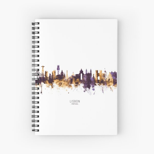 Aperçu de l'œuvre Lisbon Portugal Skyline créée et vendue par ArtPrints.