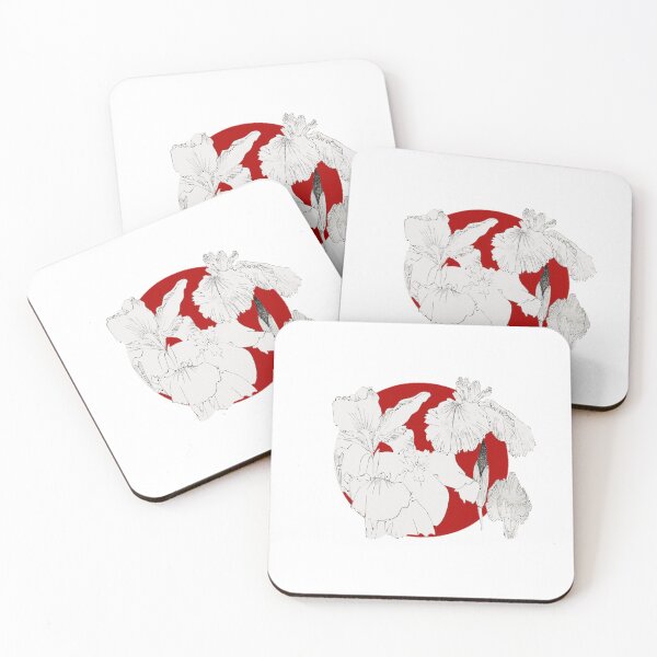 Item preview, Japanese Flag - Iris designed and sold by weavernap.