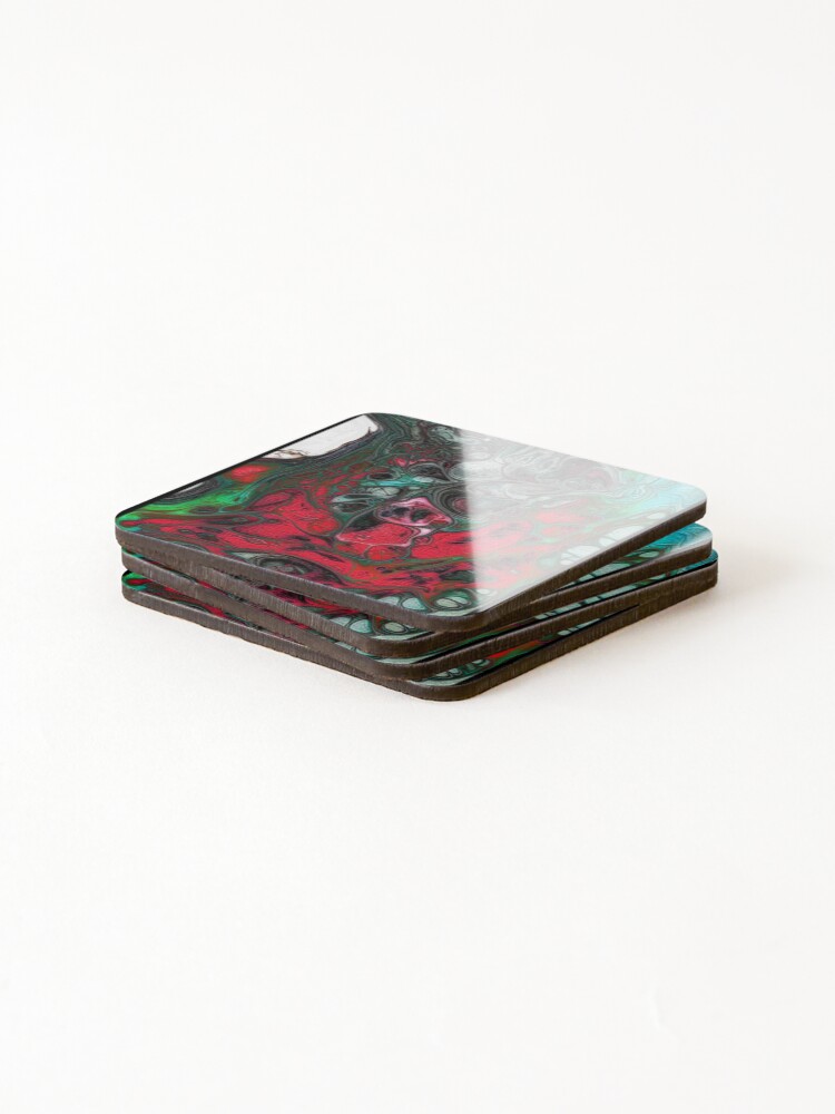 Thumbnail 4 of 5, Coasters (Set of 4), Leviathan designed and sold by RitaMaye.