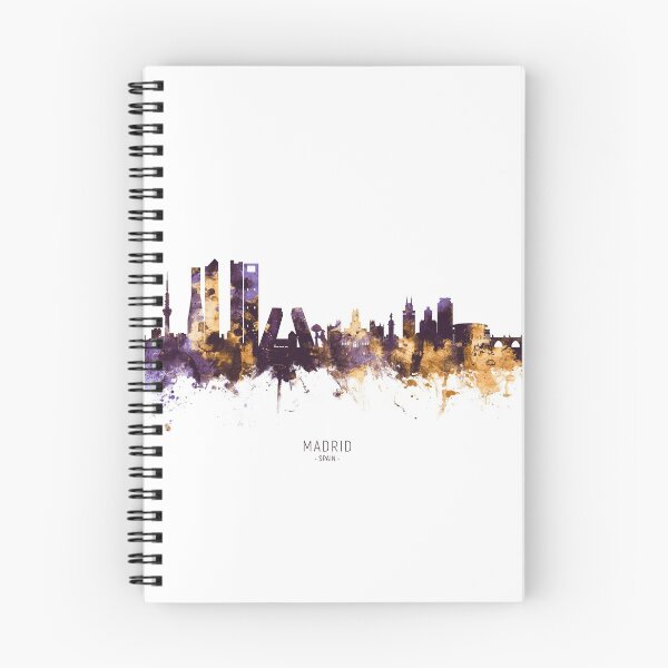 Item preview, Madrid Spain Skyline designed and sold by ArtPrints.
