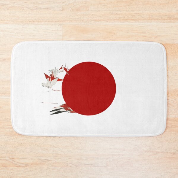 Item preview, Japanese Flag - Origami Cranes designed and sold by weavernap.
