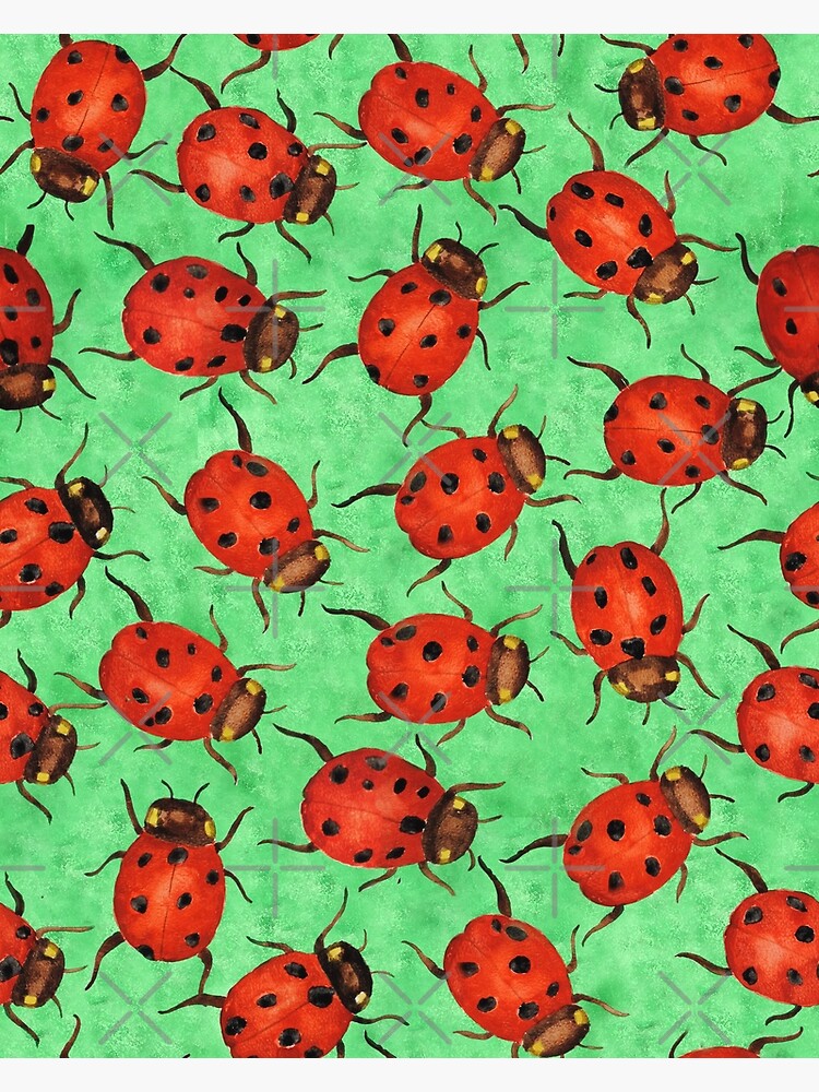 Watercolor Ladybugs by creativinchi