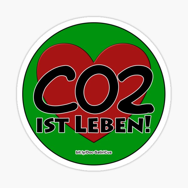 Copy of CO2 is life! | Love! (3) Sticker
