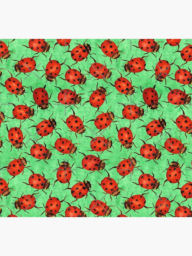 Watercolor Ladybugs by creativinchi