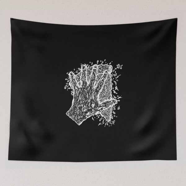 Item preview, Slam That Pizza In Mah Face [Inverted - Black] designed and sold by BigLeeBrink.