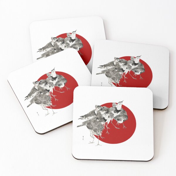 Item preview, Japanese Flag - Little Ringed Plover designed and sold by weavernap.