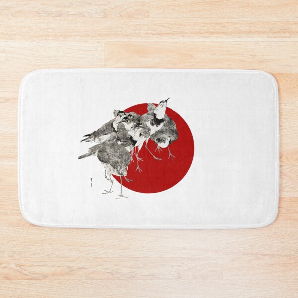 Item preview, Japanese Flag - Little Ringed Plover designed and sold by weavernap.