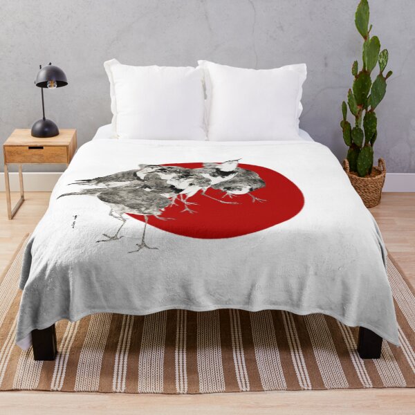 Item preview, Japanese Flag - Little Ringed Plover designed and sold by weavernap.