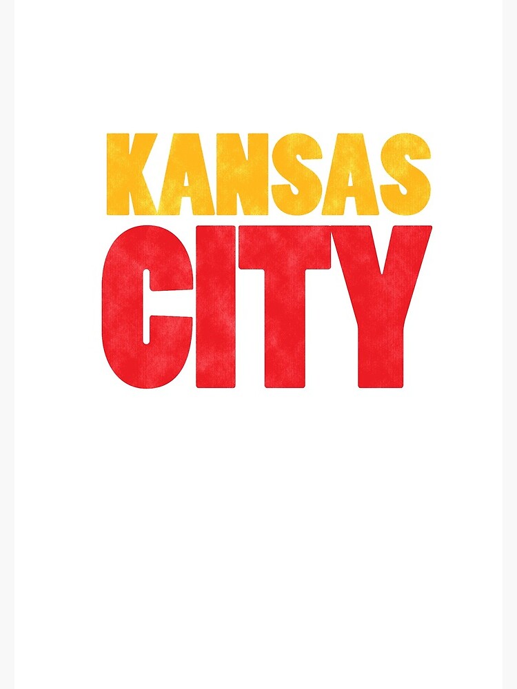 Kansas City Logo Kc Red & Yellow KC Cool Locals Gear KC Face mask Kansas City facemask by kcfanshop