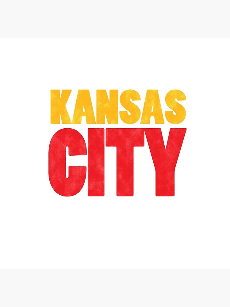 Kansas City Logo Kc Red & Yellow KC Cool Locals Gear KC Face mask Kansas City facemask by kcfanshop