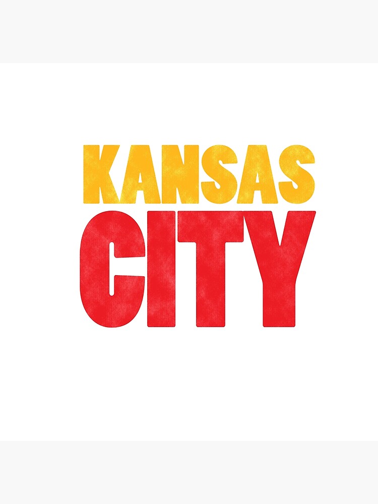Kansas City Logo Kc Red & Yellow KC Cool Locals Gear KC Face mask Kansas City facemask by kcfanshop
